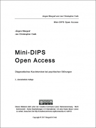 Cover for Mini-DIPS Open Access: Diagnostisches Kurzinterview bei psychischen Störungen