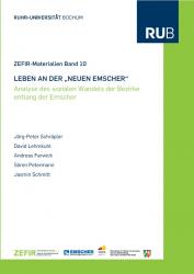 Cover for Leben an der "neuen Emscher"/ZEFIR-Materialien Bd. 10: Analyse des sozialen Wandels der Bezirke entlang der Emscher